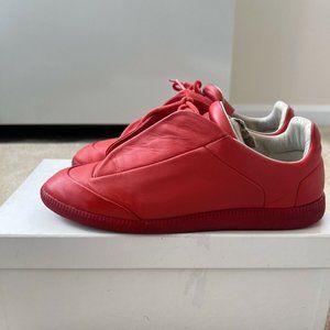Pre-owned Maison Margiela 22 Future Low Sneaker Red || Size US 9, EUR 42